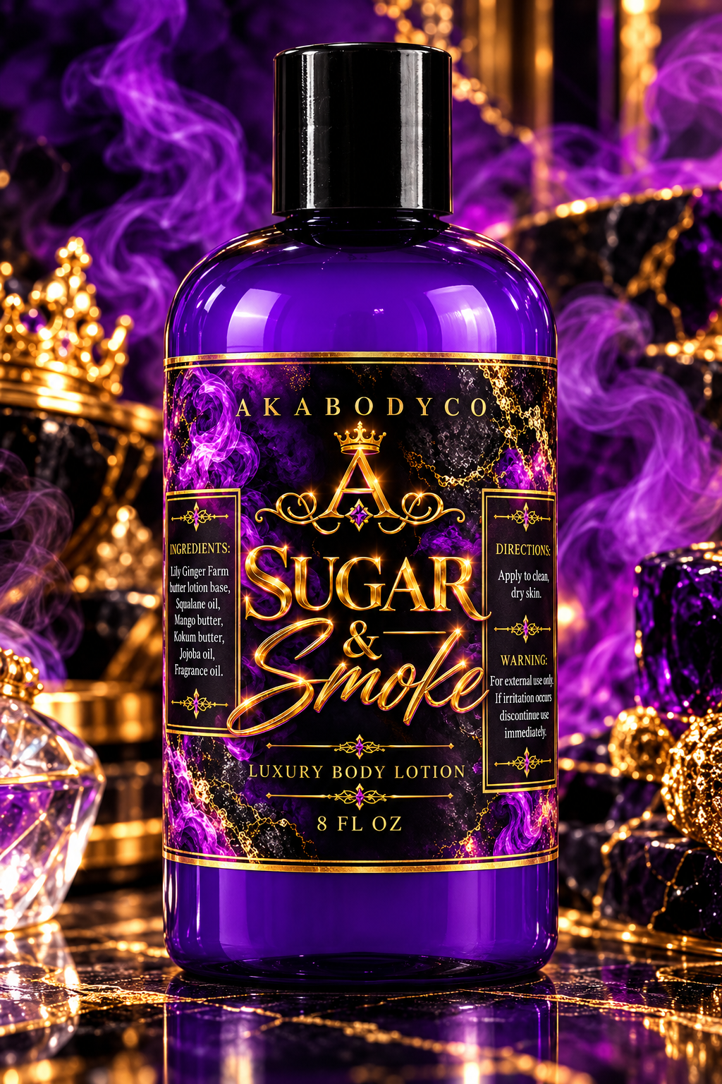 Sugar&Smoke Lotion – AKABODYCO